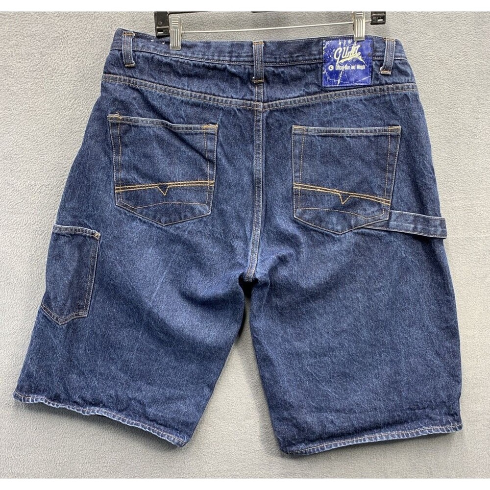 G Unit Carpenter Shorts Heavy Weight Mens Size 38 Blue 12 Inch Inseam Vintage